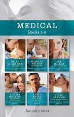 Medical Box Set Jan 2021/Second Chance in Barcelona/His Blind Date Bride/The GP's Secret Baby Wish/Risking Her Heart on the Trauma Doc/One