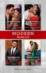 Modern Box Set 5-8 Feb 2021/Forbidden Hawaiian Nights/The Playboy Prince of Scandal/The Man She Should Have Married/Returning to Claim Hi