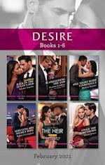Desire Box Set Feb 2021/Back in the Texan's Bed/Scandalising the CEO/One Night with Cinderella/Seducing His Secret Wife/The Heir/Twice t