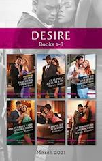 Desire Box Set Mar 2021/At the Rancher's Pleasure/Craving a Real Texan/How to Live with Temptation/His Perfect Fake Engagement/Waking Up