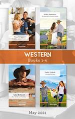 Western Box Set May 2021/An Officer and a Fortune/The Rancher's Forever Family/How to Marry a Cowboy/A Family for Rose
