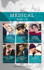 Medical Box Set Dec 2021/Christmas Miracle at the Castle/A GP Worth Staying For/ER Doc to Mistletoe Bride/White Christmas with Her Milliona