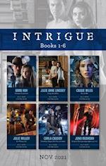 Intrigue Box Set Nov 2021/Texas Stalker/Stay Hidden/Find Me/K-9 Patrol/Deadly Days of Christmas/Rogue Christmas Operation