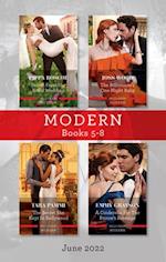 Modern Box Set 5-8 June 2022/Stolen from Her Royal Wedding/The Billionaire's One-Night Baby/The Secret She Kept in Bollywood/A Cindere