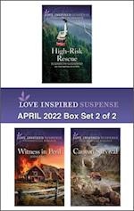 Love Inspired Suspense April 2022 - Box Set 2 of 2/High-Risk Rescue/Witness in Peril/Canyon Survival