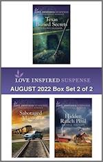 Love Inspired Suspense August 2022 - Box Set 2 of 2/Texas Buried Secrets/Sabotaged Mission/Hidden Ranch Peril