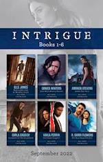 Intrigue Box Set Sept 2022/Missing Witness at Whiskey Gulch/Lone Wolf Bounty Hunter/Looks That Kill/Gunsmoke in the Grassland/Cold Case Suspe