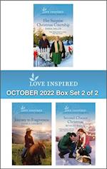 Love Inspired October 2022 Box Set - 2 of 2/Her Surprise Christmas Courtship/Journey to Forgiveness/Second Chance Christmas