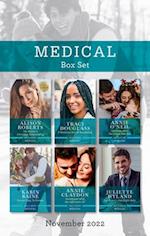Medical Box Set Nov 2022/The Doctor's Christmas Homecoming/A Mistletoe Kiss in Manhattan/Christmas with the Single Dad Doc/Festive Fling to Fo