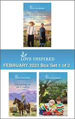 Love Inspired February 2023 Box Set - 1 of 2/Her Amish Adversary/Depending on the Cowboy/Together for the Twins