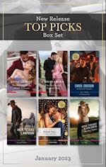 Top Picks New Release Box Set Jan 2023/The Italian's Bride Worth Billions/The Accidental Accardi Heir/Dockside Danger/Her Texas Lawman/A