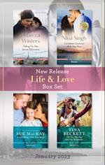 Life & Love New Release Box Set Jan 2023/Falling for Her Secret Billionaire/Caribbean Contract with Her Boss/Single Mum's New Year Wish