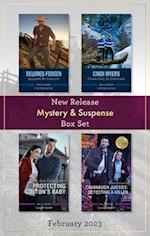 Mystery & Suspense New Release Box Set Feb 2023/Spurred to Justice/Close Call in Colorado/Protecting Colton's Baby/Cavanaugh Justi