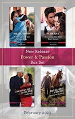 Power & Passion New Release Box Set Feb 2023/A Vow to Set the Virgin Free/Revealing Her Best Kept Secret/Designs on a Rancher/Breakaway Cowb