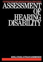 Assessment of Hearing Disability – Guidelines for Medicolegal Practice