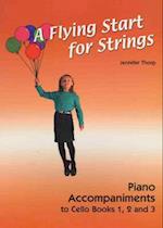 A Flying Start for Strings Cello Piano Accompaniments