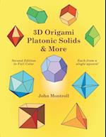 3D Origami Platonic Solids & More