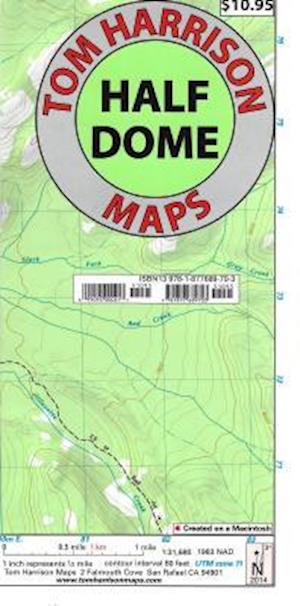 Half Dome Trail Map