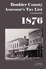 Boulder County Assessor's Tax List 1876