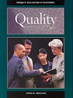 Quality Management for Projects and Programs