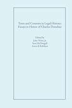 Texts and Contexts in Legal History