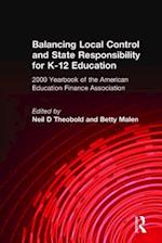 Balancing Local Control and State Responsibility for K-12 Education