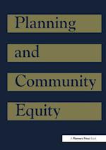 Planning and Community Equity