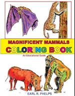 Magnificent Mammals Coloring Book 