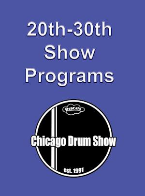 Chicago Drum Show Programs 20-30