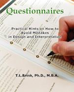Questionnaires: Practical Hints on How to Avoid Mistakes in Design and Interpretation 