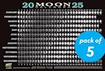 2025 Moon Calendar Card (5 Pack)