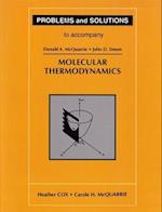 Problems and Solutions to Accompany Molecular Thermodynamics 