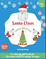 Santa Claus Coloring Book For Kids