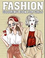 Fashion Coloring Book For Girls 