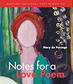 Notes for a Love Poem