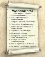 Continuous Improvement Poster (Spanish)