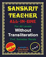 Sanskrit Teacher, All-in-One, Without Transliteration