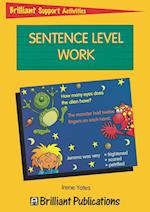 Sentence Level Work (Brilliant Support Activities)