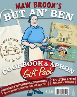 Maw Broon's But An' Ben Cookbook and Apron Gift Pack