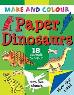 Make & Colour Paper Dinosaurs