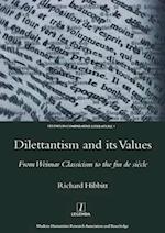 Dilettantism and Its Values