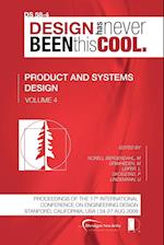Proceedings of ICED'09, Volume 4, Product and Systems Design
