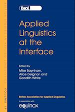 Applied Linguistics at the Interface