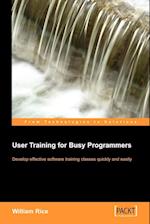 User Training for Busy Programmers