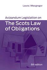 Avizandum Legislation on The Scots Law of Obligations