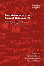 Foundations of the Formal Sciences. the History of the Concept of the Formal Sciences