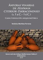 Anforas vinarias de Hispania Citerior-Tarraconensis (s. I a.C.- I d.C.)