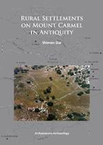 Rural Settlements on Mount Carmel in Antiquity