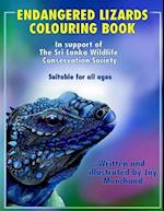 Endangered Lizards Colouring Book