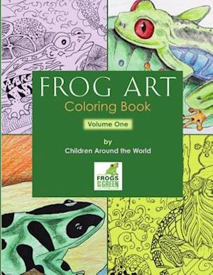 Frog Art Coloring Book Volume 1